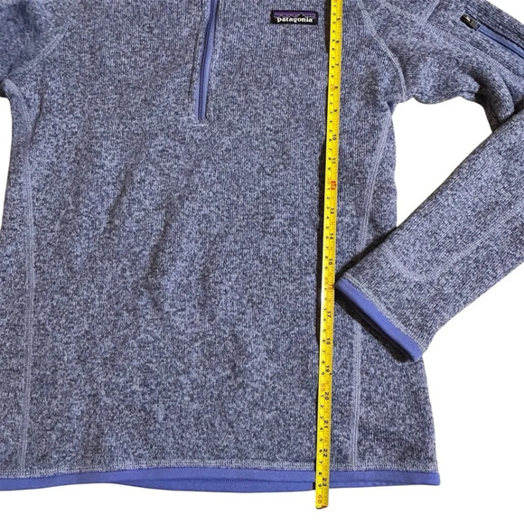 Patagonia Better Sweater‎  1/4 Zip Fleece Pullover purple lilac women’s xs - Picture 4 of 7